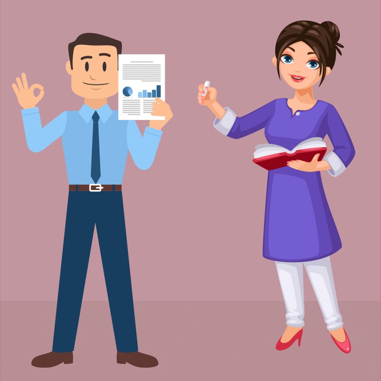 Their role of imparting knowledge