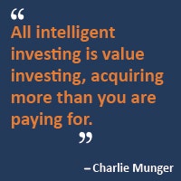 All intelligent investing is value investing, acquiring more than you are paying for. You must value the business in order to value the stock.