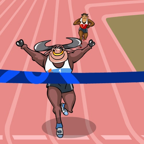 Like an athlete, run with endurance to emerge victorious